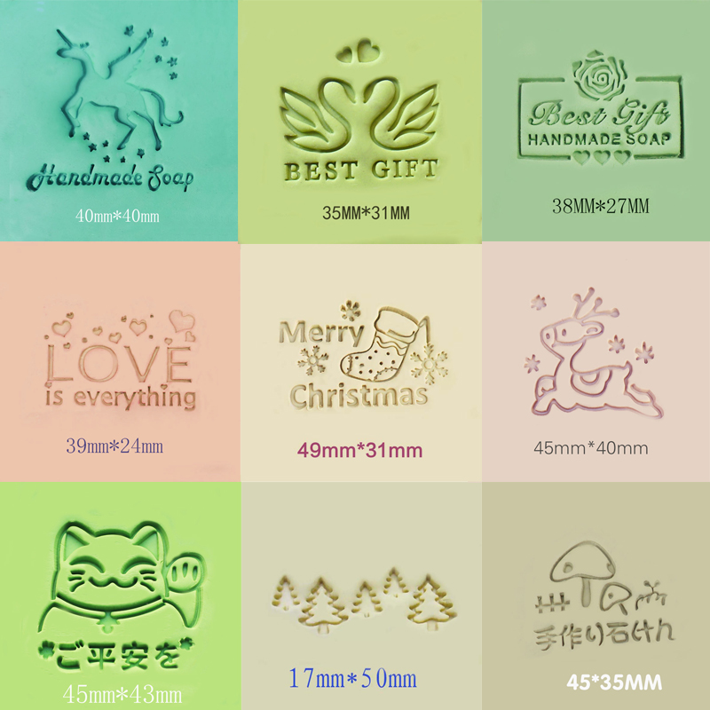 Soap Making Gifts - Kerst Serie Zeep Stempel Hars Acryl