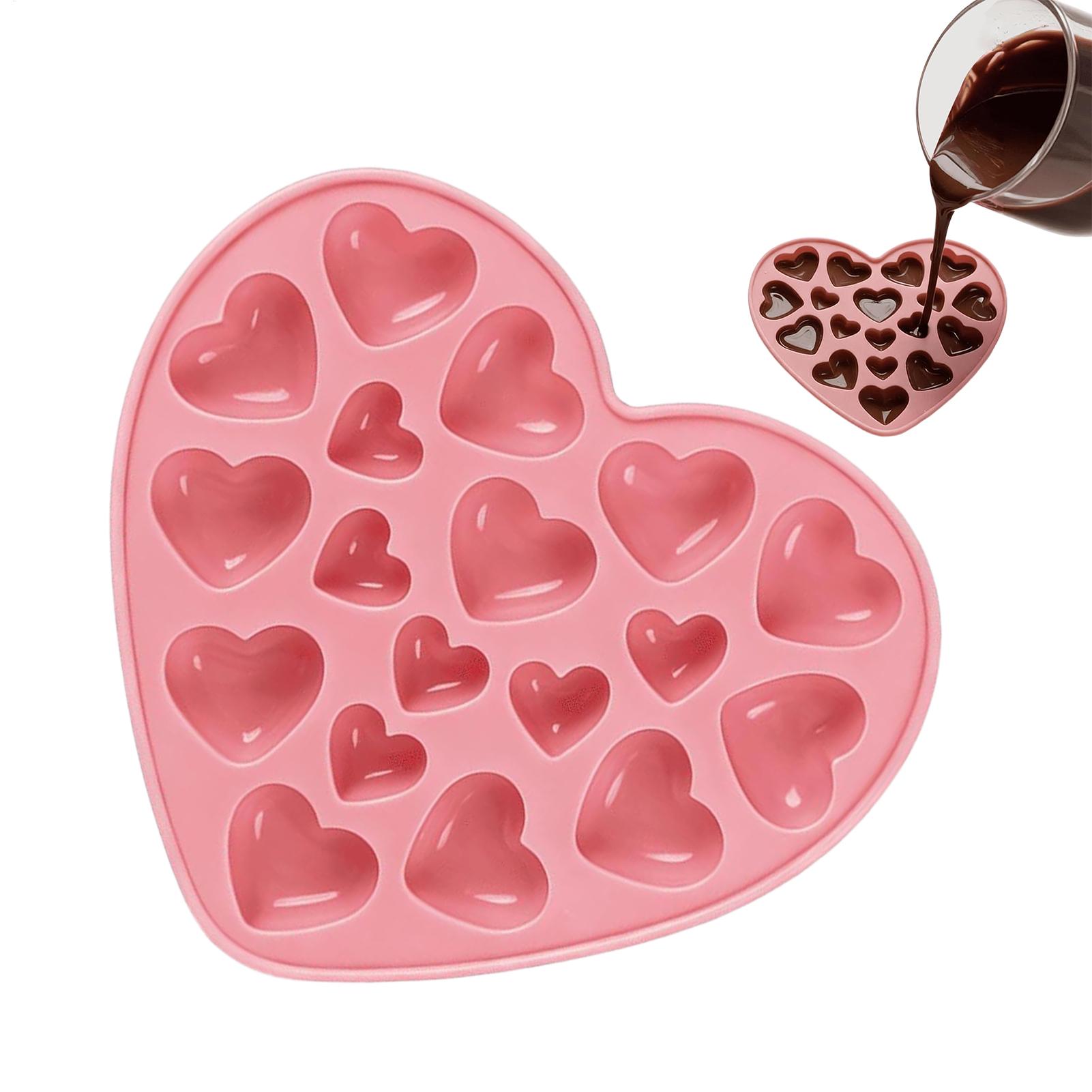 Soap Making Gifts - Liefde siliconen chocoladevorm Siliconen hart snoep