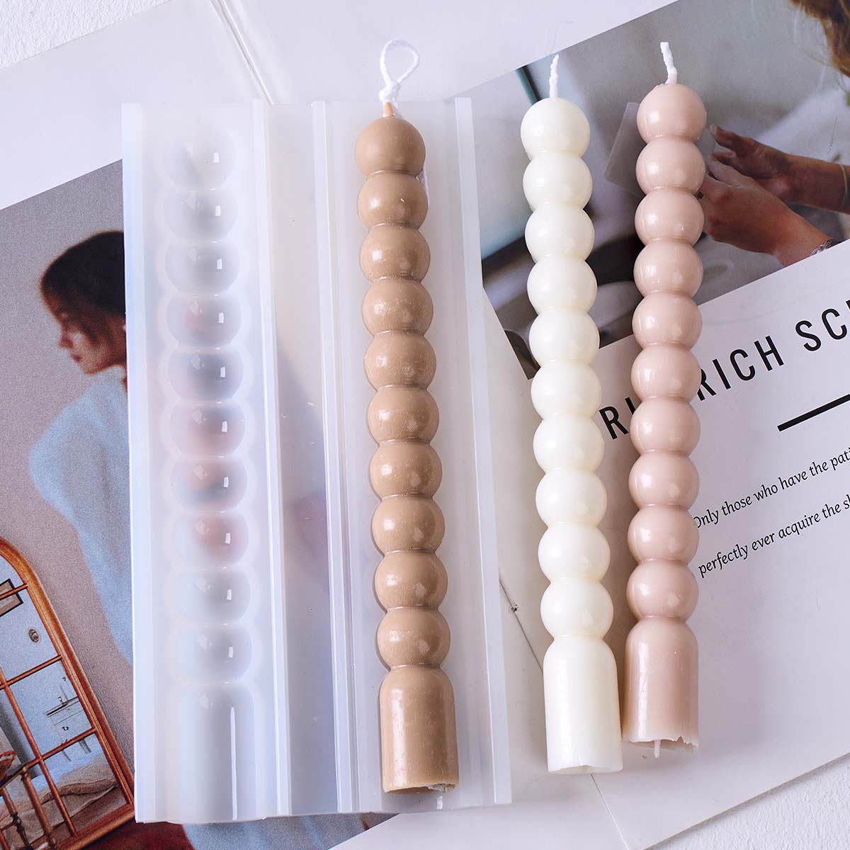 3D Lange Strepen Bubble Bead P - Soap Making In Home recensie en prijs