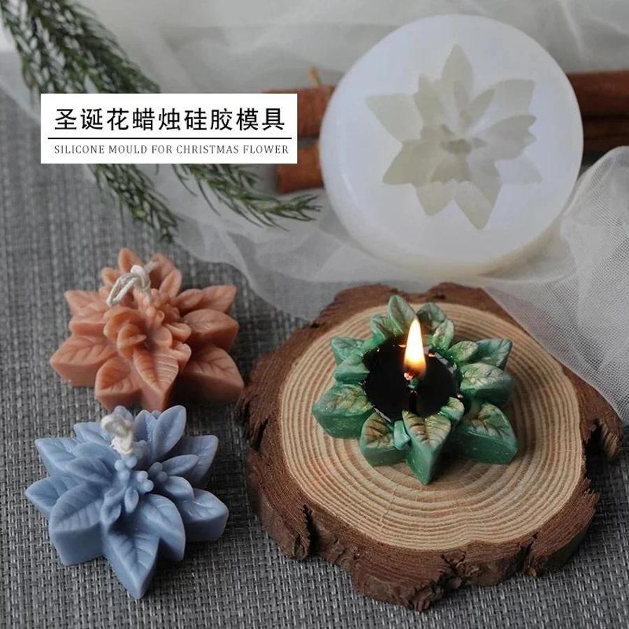 Kerstbloem siliconen mal DIY a - Soap Making Gel recensie en prijs