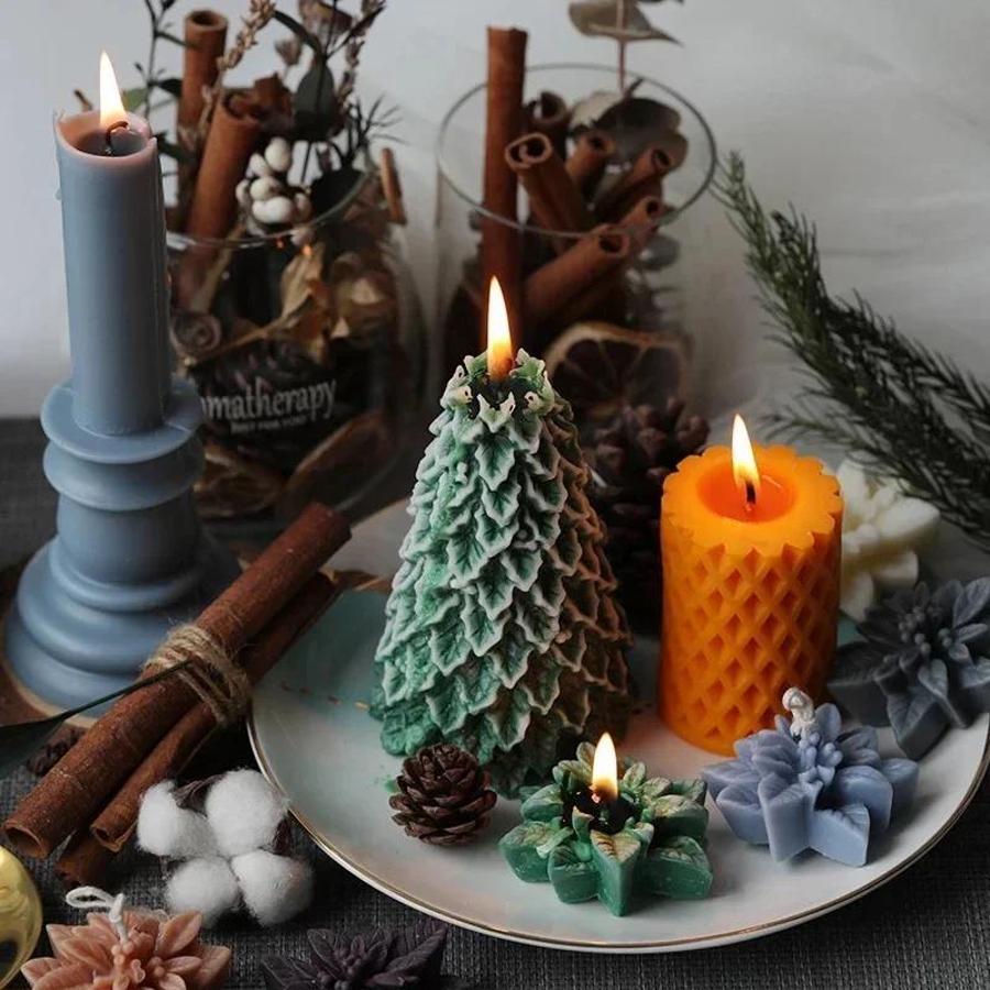 Kerstbloem siliconen mal DIY a - Soap Making Gel recensie en prijs