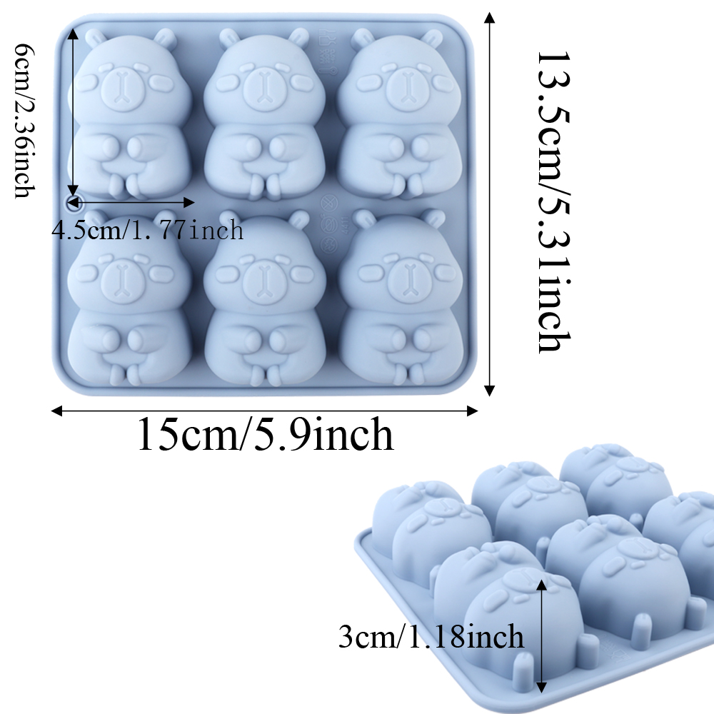1 siliconen cakevorm in de vor - Soap Making Tutorial recensie en prijs