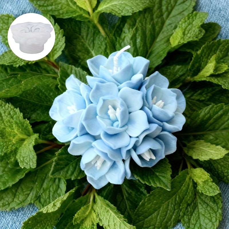 1 siliconen mal voor hortensia - Soap Making Tutorial recensie en prijs