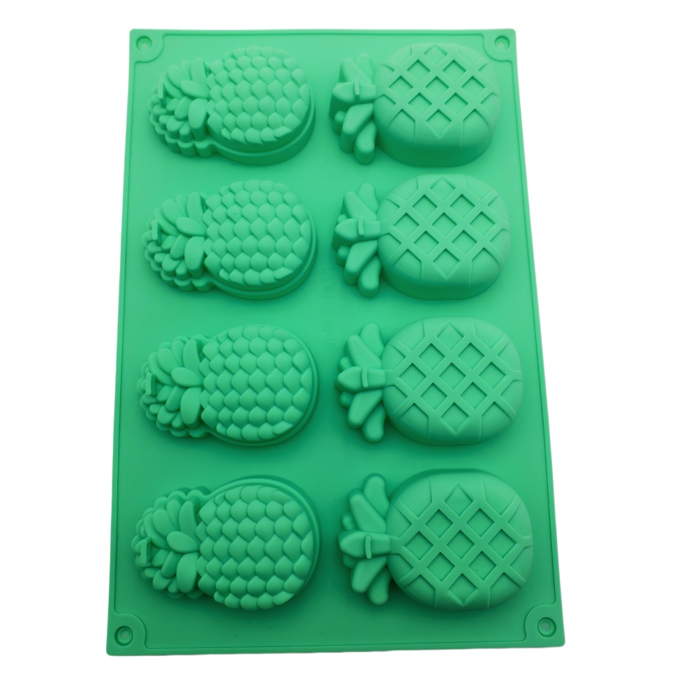Ananasvormige siliconen cakevo - Soap Making Tutorial recensie en prijs