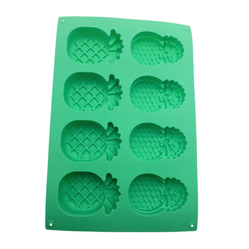 Ananasvormige siliconen cakevo - Soap Making Tutorial recensie en prijs