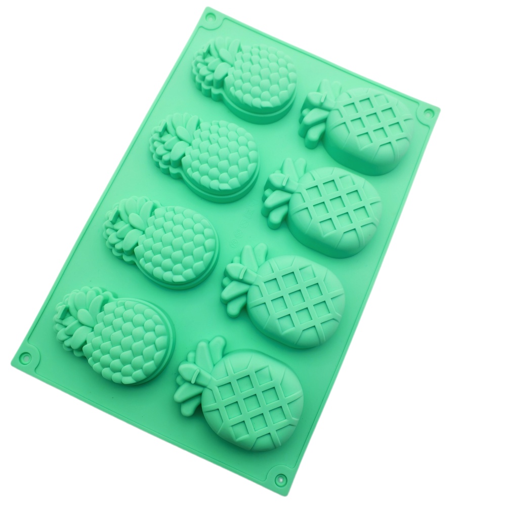 Ananasvormige siliconen cakevo - Soap Making Tutorial recensie en prijs