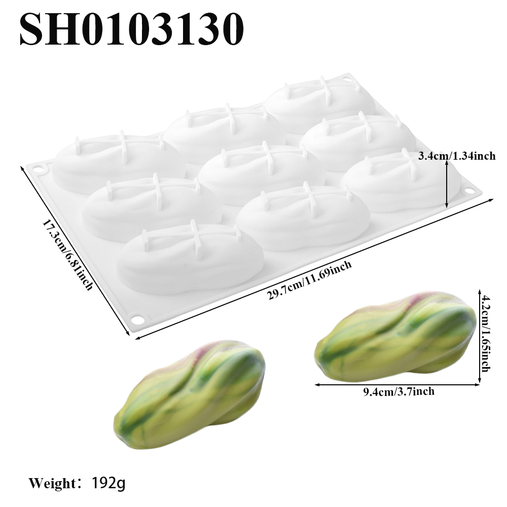Pistachevormen 1 of 4 of 9-del - Soap Making Tutorial recensie en prijs