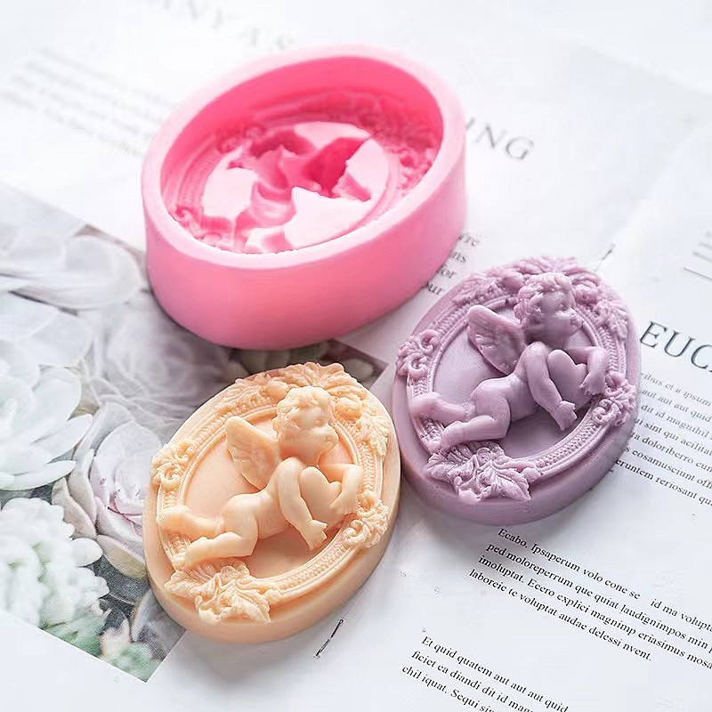 3D Angel Kids Shaped Silicone  - Soap Making Gifts recensie en prijs